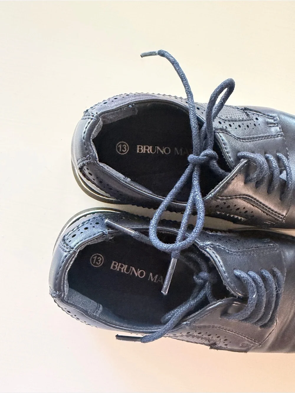 Bruno Marc Blue Dress Shoes • Size 13